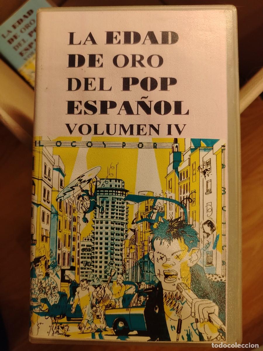 V&iacute;deos y DVD musicales: LA EDAD DE ORO DE POP ESPA&Ntilde;OL VOL.4 VVAA - VHS