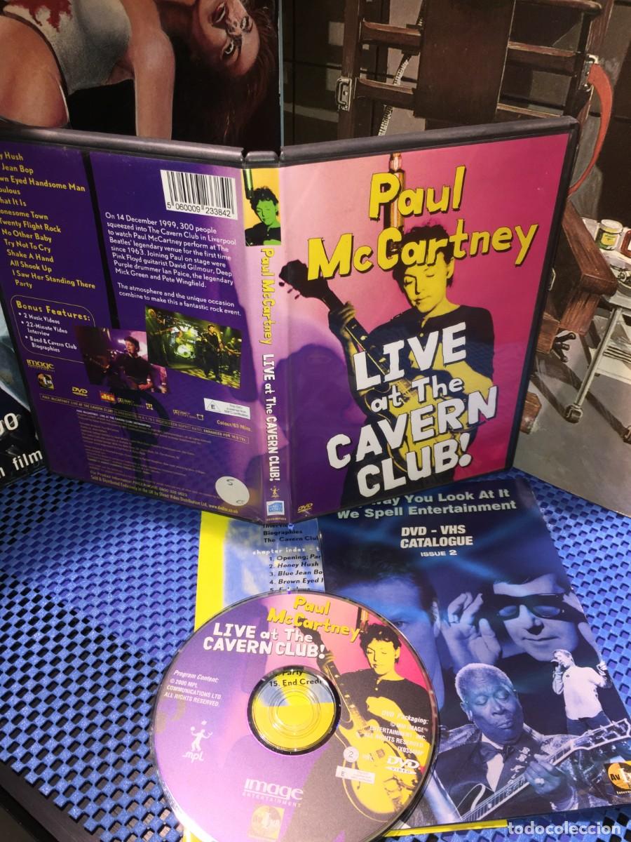 V&iacute;deos y DVD musicales: dvd paul mccartney live at the cavern club