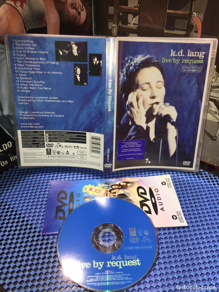 V&iacute;deos y DVD musicales: Dvd K.D. Lang - Live By request