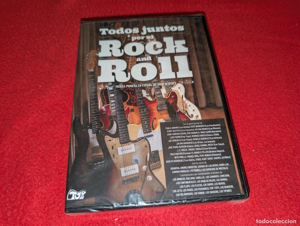 V&iacute;deos y DVD musicales: TODOS JUNTOS POR EL ROCK AND ROLL Espa&ntilde;a 60's DVD 2022 Joaquin Torres+Pinilla+Ferreras+++ NUEVO
