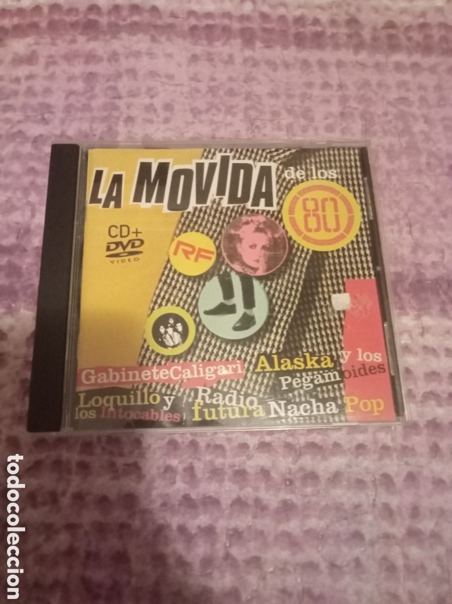 V&iacute;deos y DVD musicales: La movida de los 80 s&oacute;lo DVD