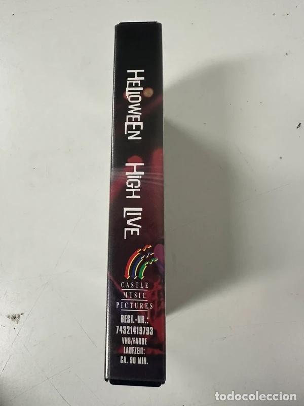 V&iacute;deos y DVD musicales: Cassete VHS, Helloween - High Live - Foto 3