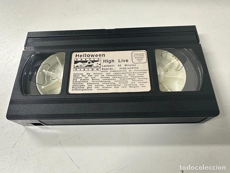 V&iacute;deos y DVD musicales: Cassete VHS, Helloween - High Live - Foto 5
