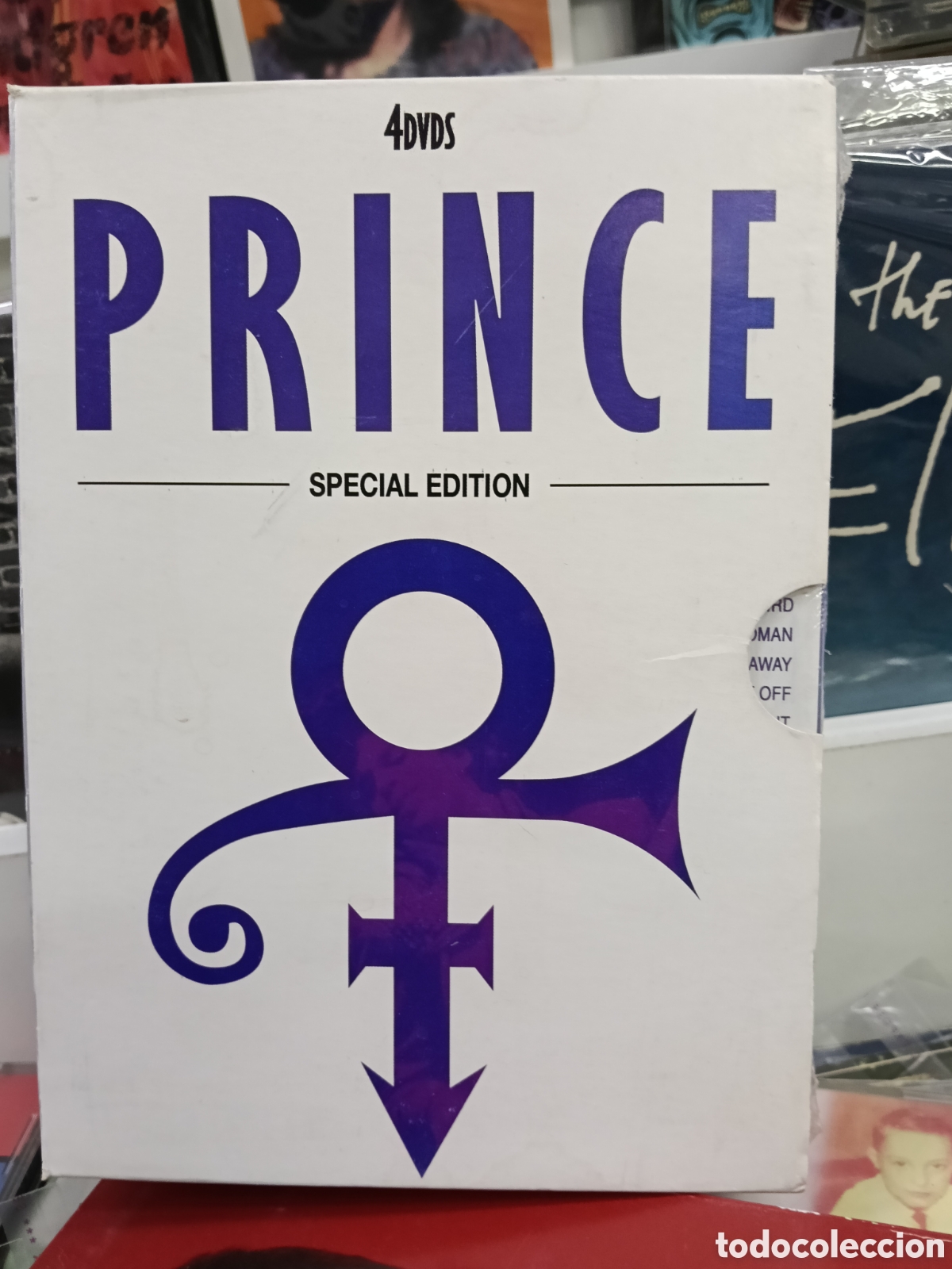 V&iacute;deos y DVD musicales: Prince caja box 4 dvd's precintados special edition mexico