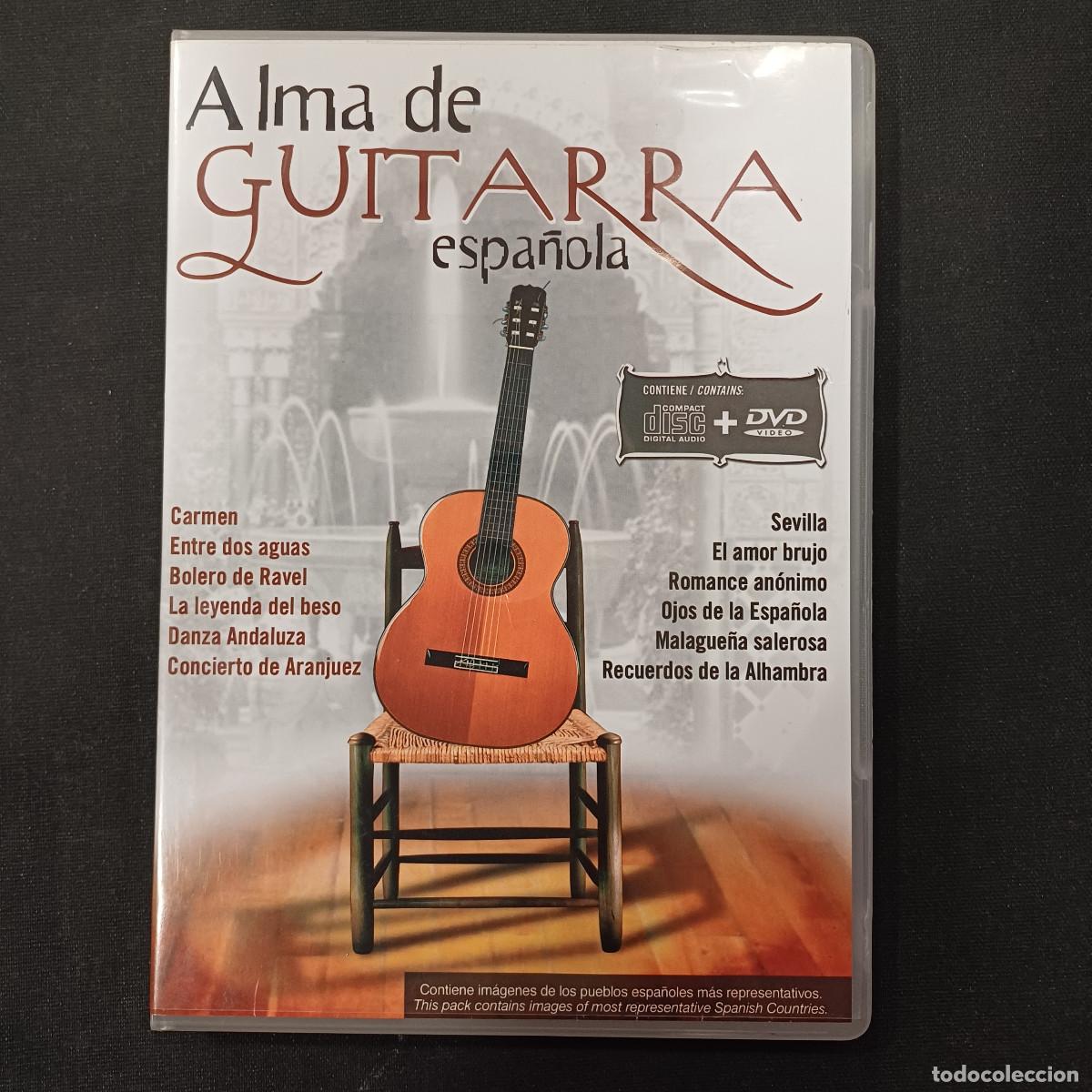 V&iacute;deos y DVD musicales: ALMA DE GUITARRA ESPA&Ntilde;OLA/CD+DVD.