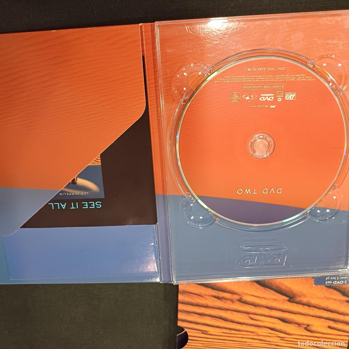 V&iacute;deos y DVD musicales: LED ZEPPELIN/LIVE/DVD SET 2 DISCOS. - Foto 4