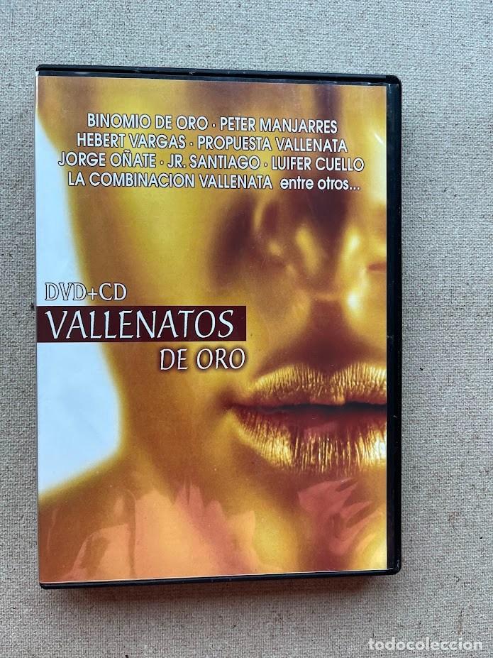 V&iacute;deos y DVD musicales: Vallenatos de Oro / DVD + CD /