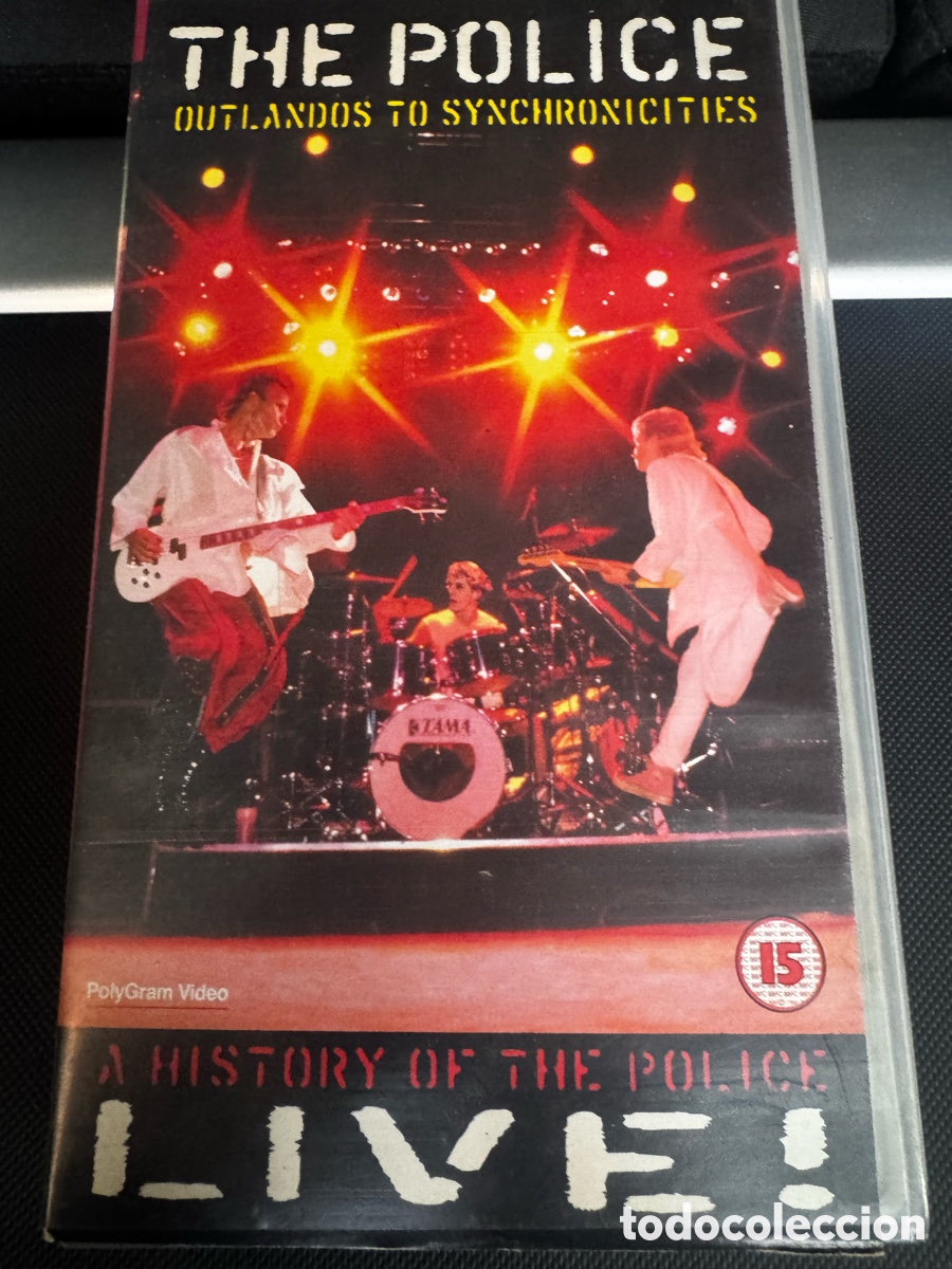 V&iacute;deos y DVD musicales: THE POLICE Outlandos syncrocites