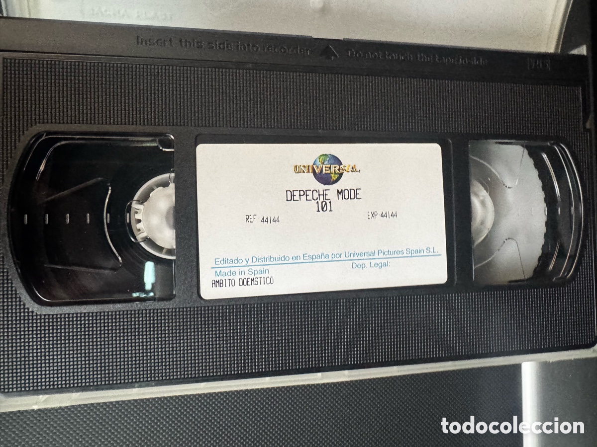 V&iacute;deos y DVD musicales: Depeche Mode v&iacute;deo VHS - Foto 2