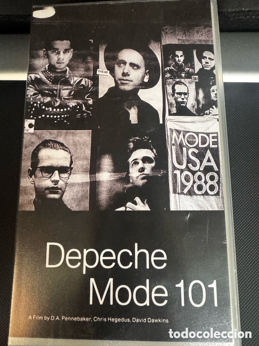 V&iacute;deos y DVD musicales: Depeche Mode v&iacute;deo VHS