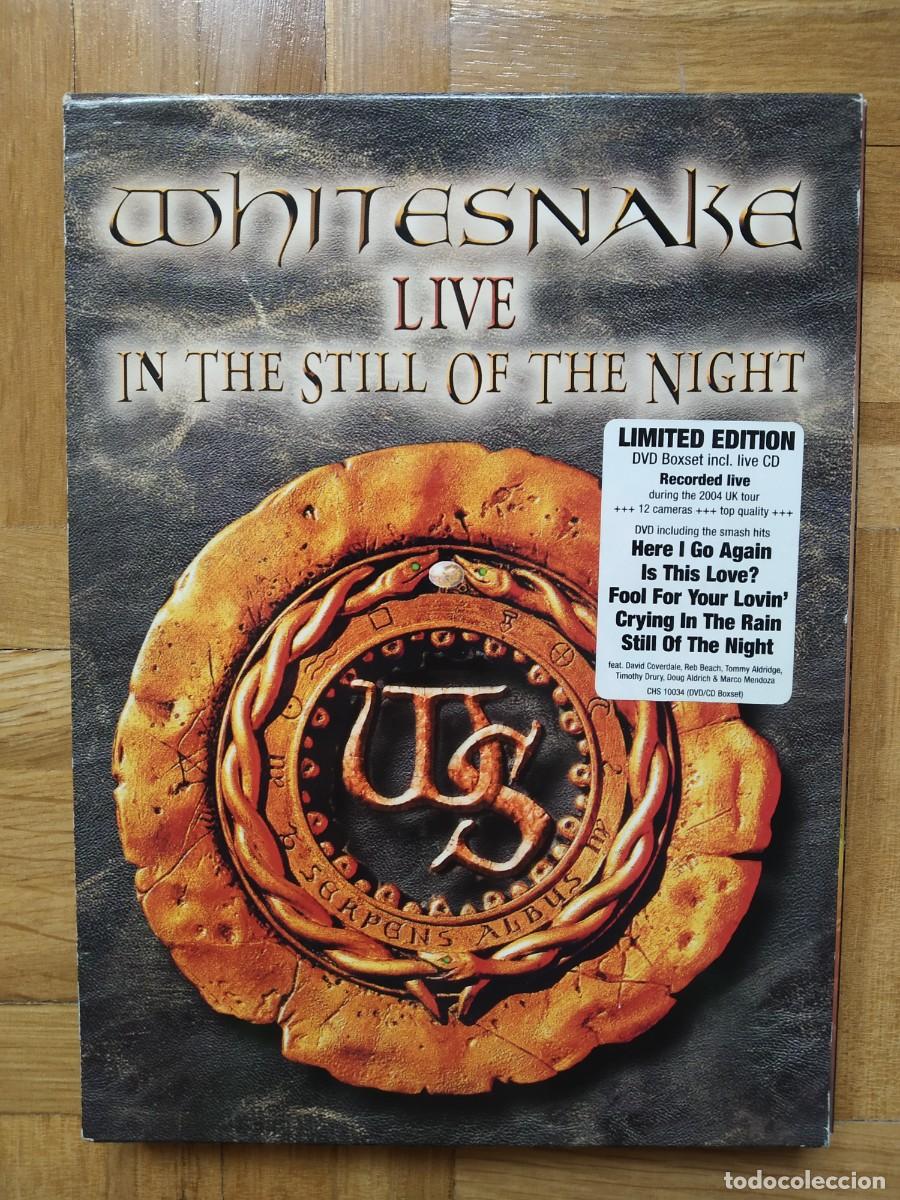 V&iacute;deos e DVD Musicais: CD + DVD WHITESNAKE LIVE IN THE STILL OF THE NIGHT LIMITED EDITION VER FOTOS