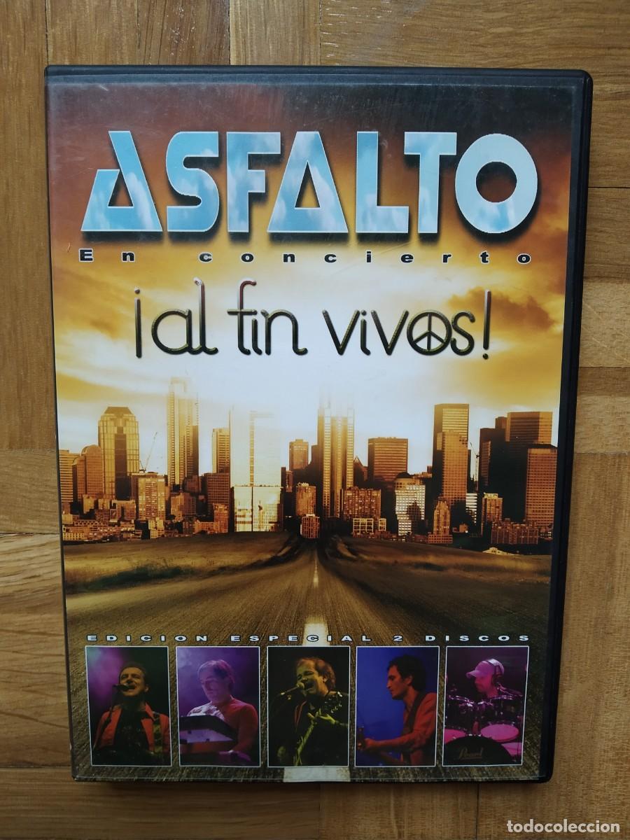 V&iacute;deos e DVD Musicais: 2 DVD ASFALTO EN CONCIERTO AL FIN VIVOS EDICION ESPECIAL 2 DISCOS VER FOTOS