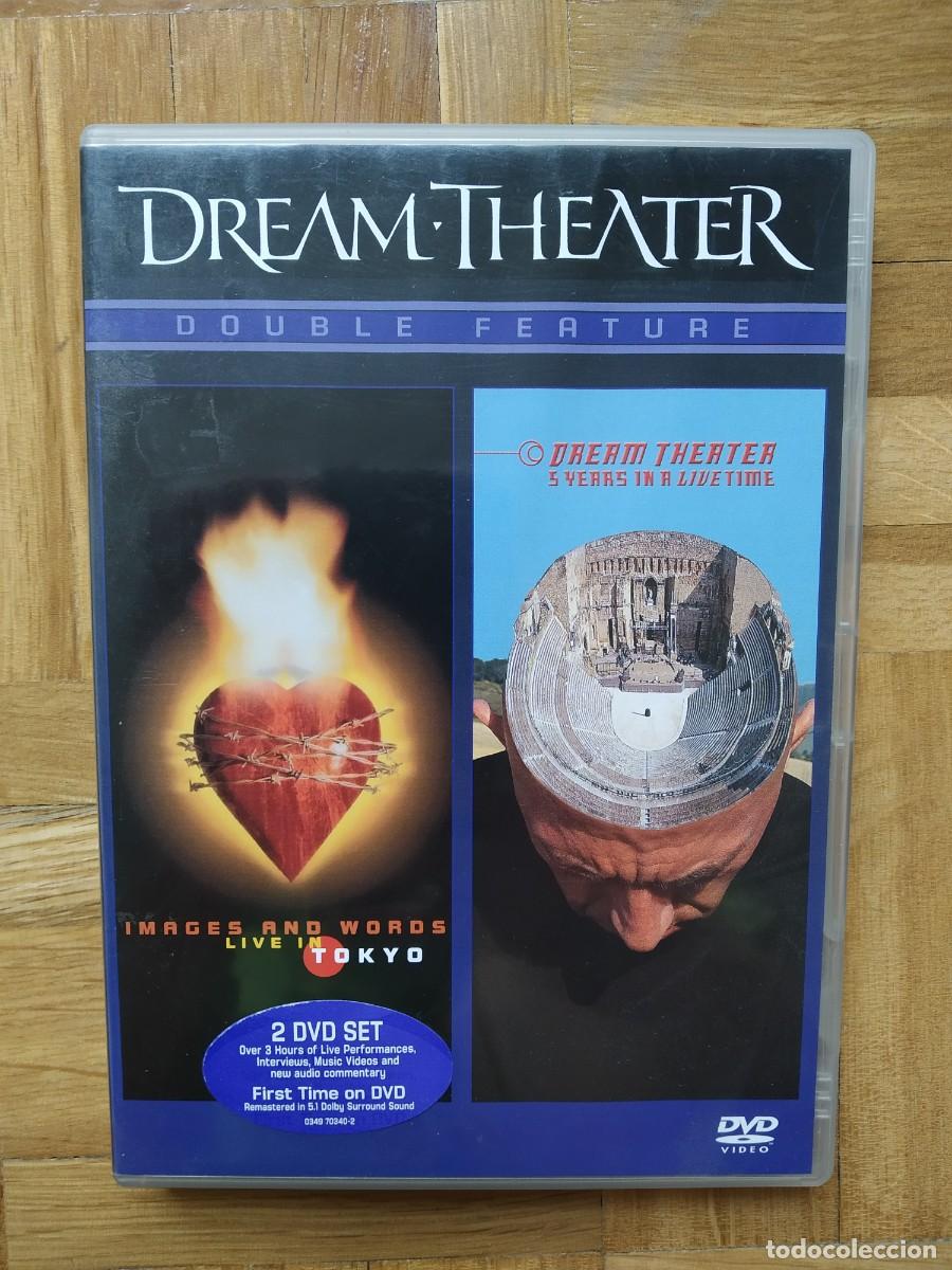 Video e DVD Musicali: 2 DVD DREAM THEATER DOUBLE FEATURE IMAGINE AND WORDS LIVE IN TOKYO DREAMS THEATER 5 YEARS IN A LIVE
