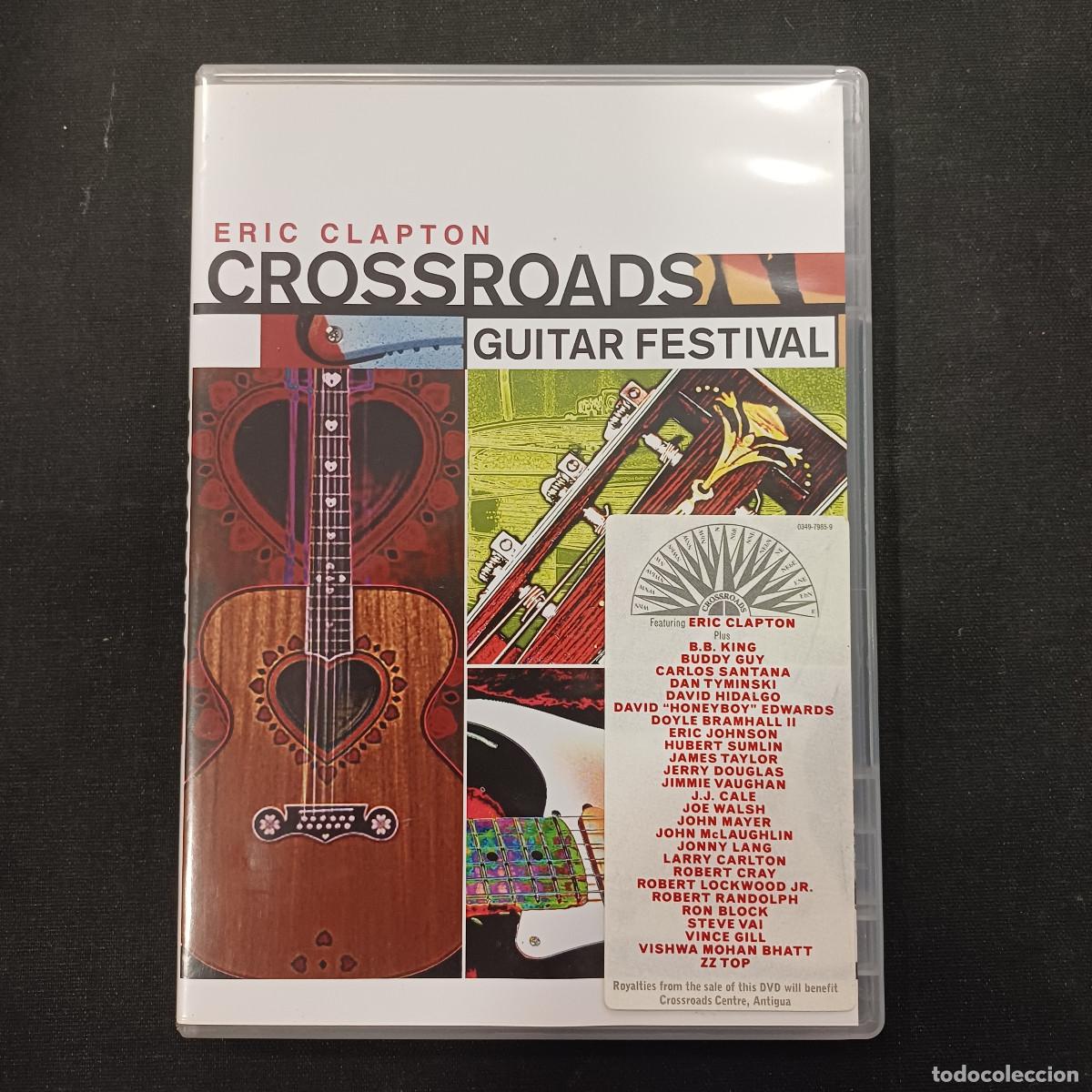 V&iacute;deos y DVD musicales: ERIC CLAPTON/CROSSROADS/GUITAR FESTIVAL/DVD 2 DISCOS.