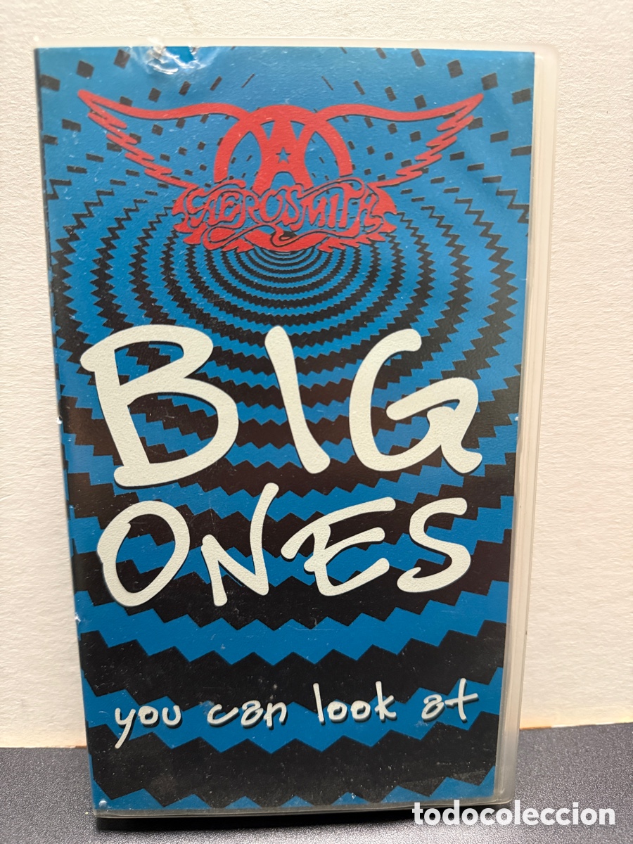 V&iacute;deos y DVD musicales: Aerosmith - Big Ones You Can Look At (VHS)