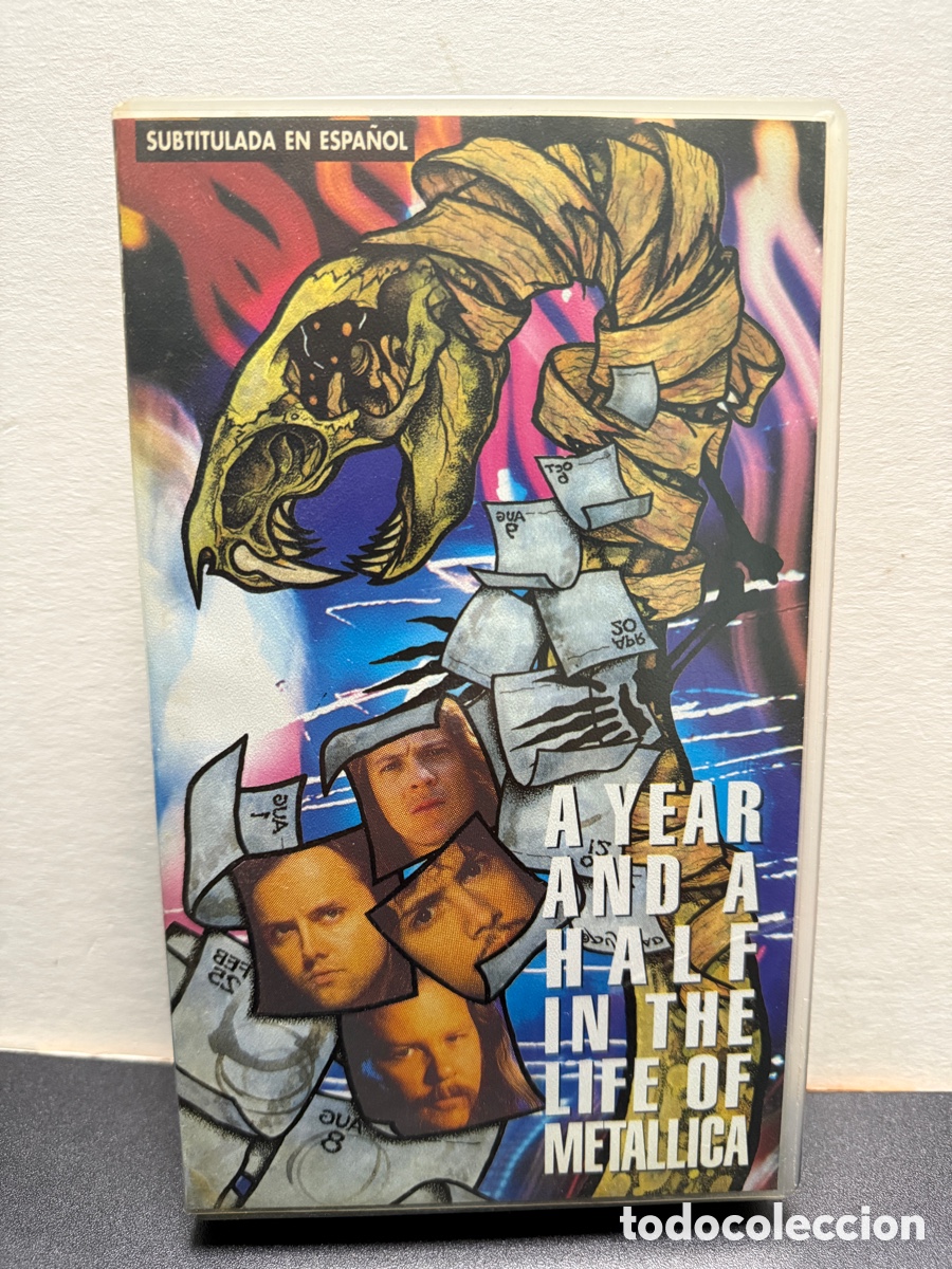 V&iacute;deos y DVD musicales: Metallica - A Year And A Half In The Life Of... Part 1 (VHS)