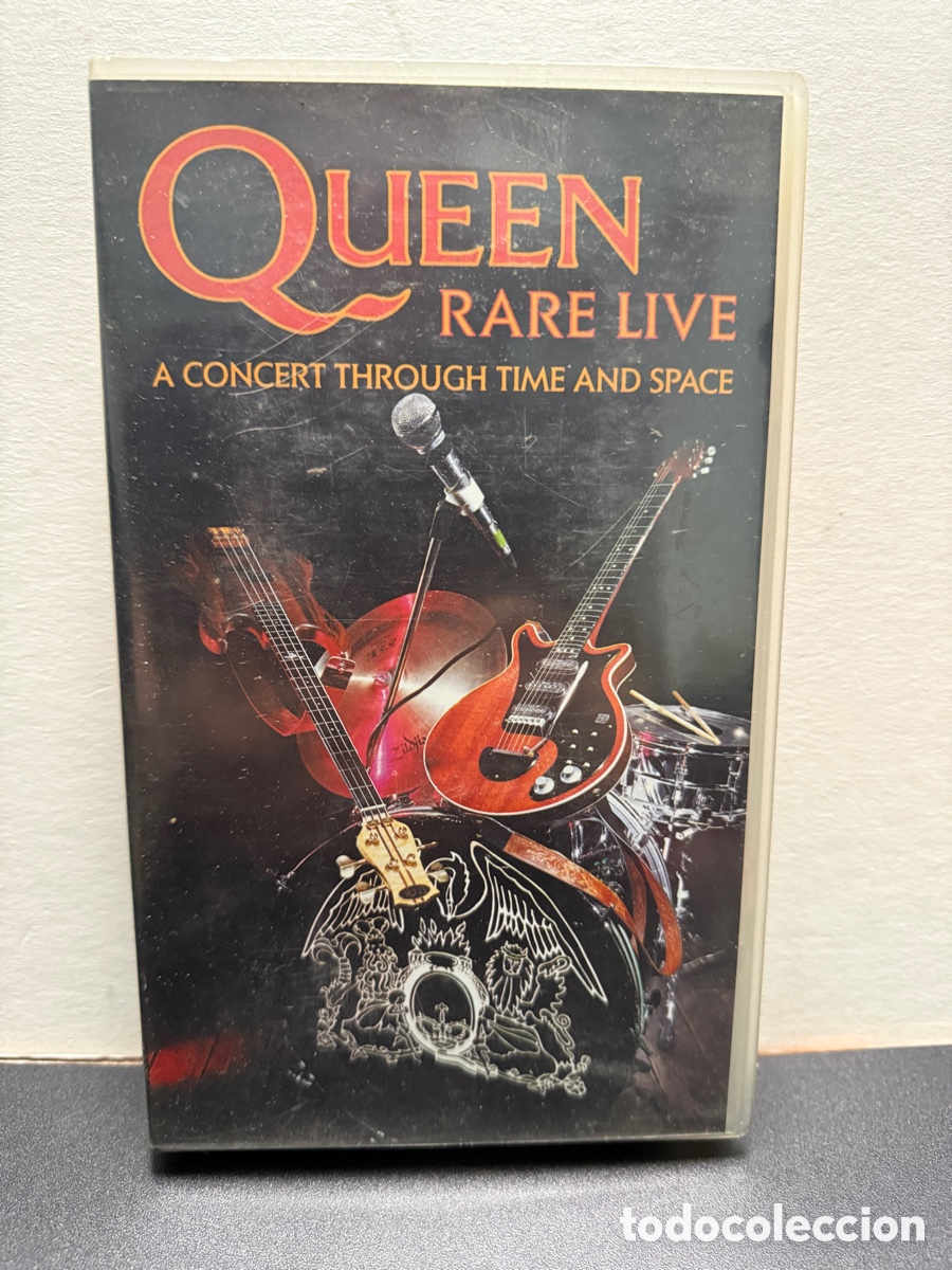 V&iacute;deos y DVD musicales: Queen - Rare Live (A Concert Through Time And Space) (VHS)