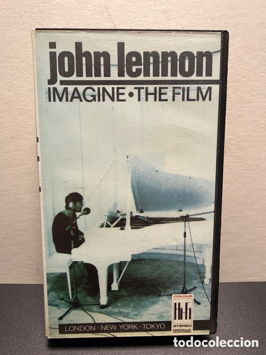 V&iacute;deos y DVD musicales: John Lennon - Imagine (VHS)