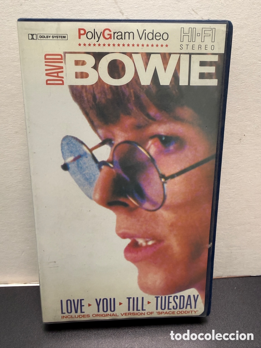 V&iacute;deos y DVD musicales: David Bowie - Love You Till Tuesday (VHS)