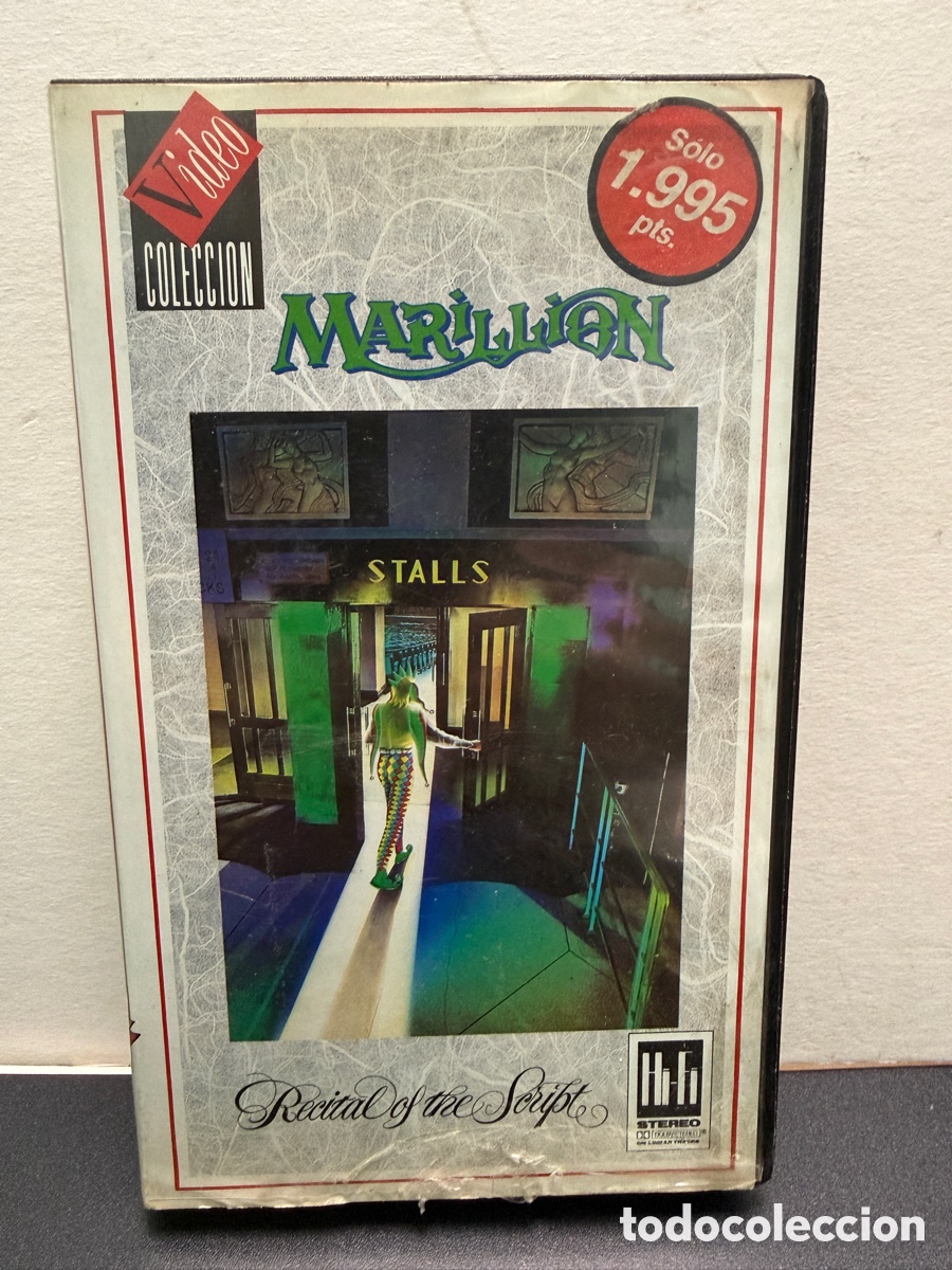 V&iacute;deos y DVD musicales: Marillion - Recital Of The Script (VHS) - Foto 1