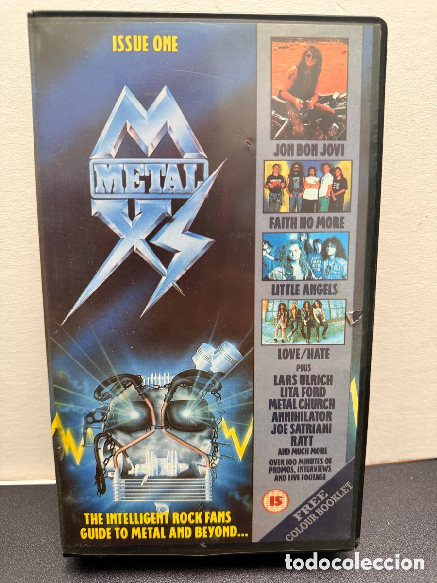 V&iacute;deos y DVD musicales: Varios - Metal XS Vol. 1 (VHS)
