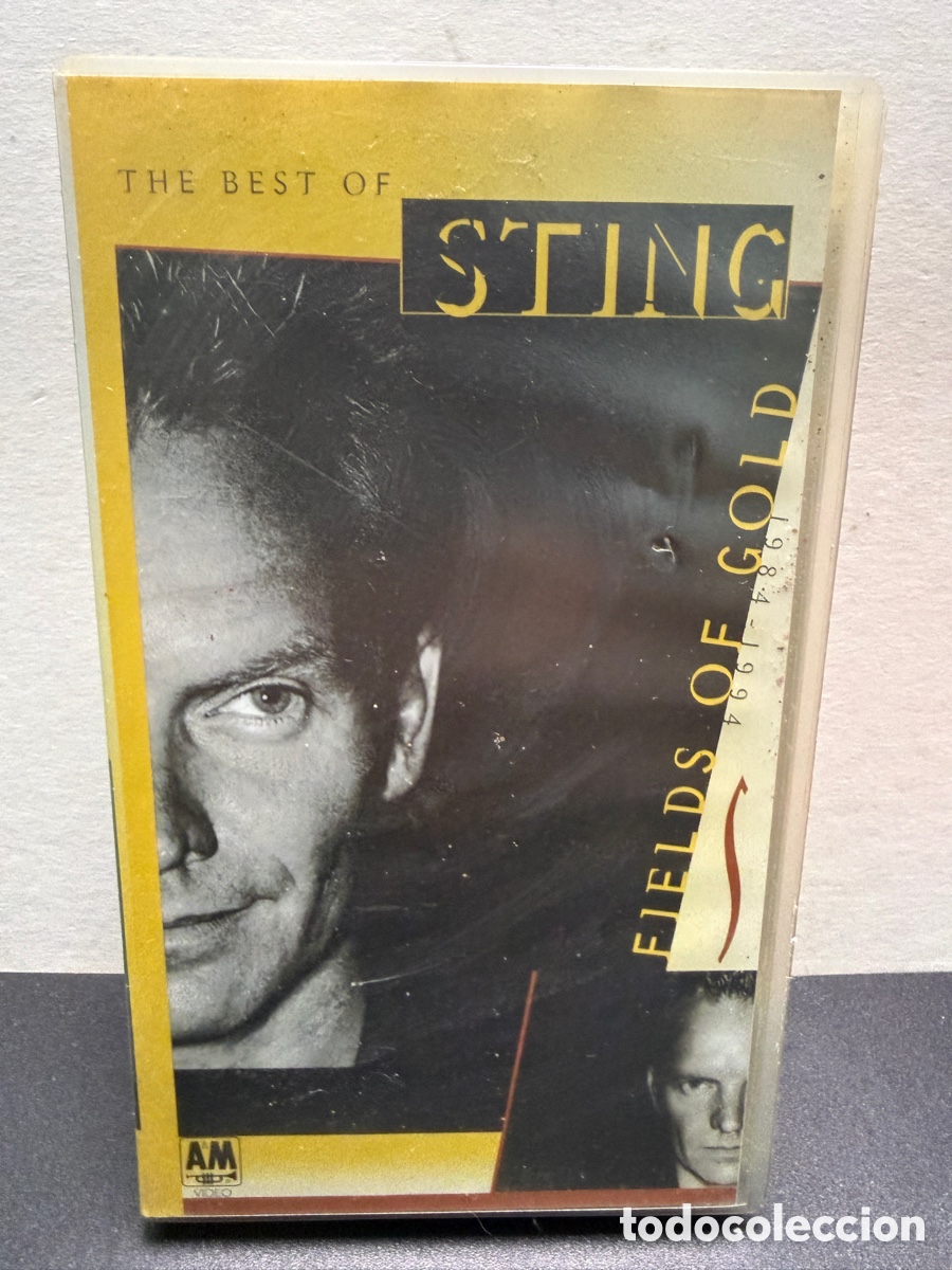 V&iacute;deos y DVD musicales: Sting - Fields Of Gold: The Best Of Sting 1984 - 1994 (VHS)