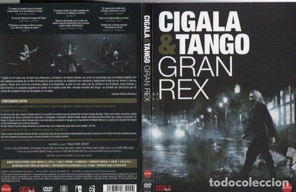 Video e DVD Musicali: Cigala &ndash; Cigala & Tango. Gran Rex (DVD, Cigala Music 8437011639004)