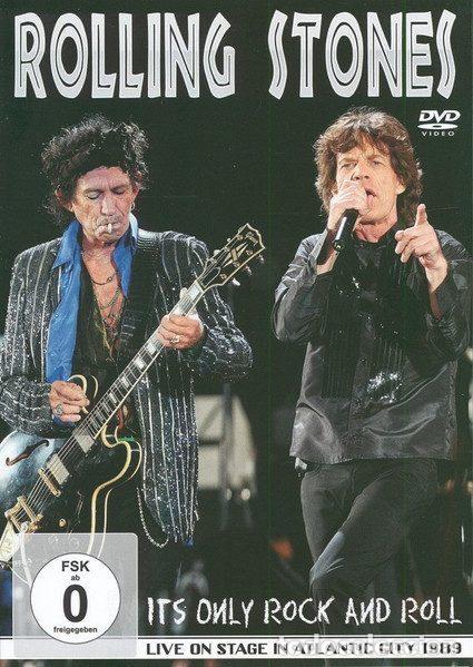 V&iacute;deos y DVD musicales: The Rolling Stones &ndash; It's Only Rock And Roll - Live On Stage In Atlantic City 1989 (DVD, On...