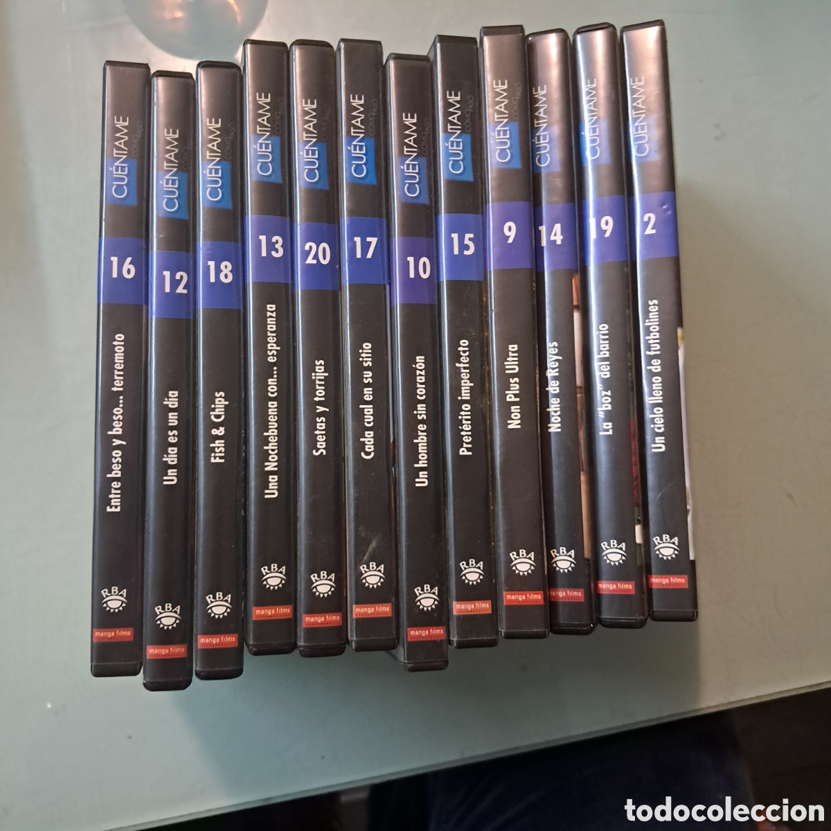 V&iacute;deos y DVD musicales: Cu&eacute;ntame,12 Dvd, 16,12,18,13,20,17,10,15,9,14,19,2