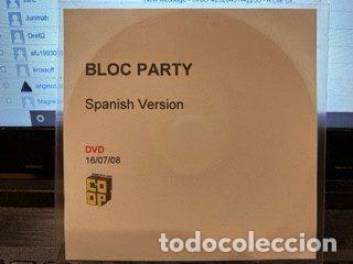 Video e DVD Musicali: Bloc Party &ndash; Spanish Version (DVDr, Cooperative Music none)