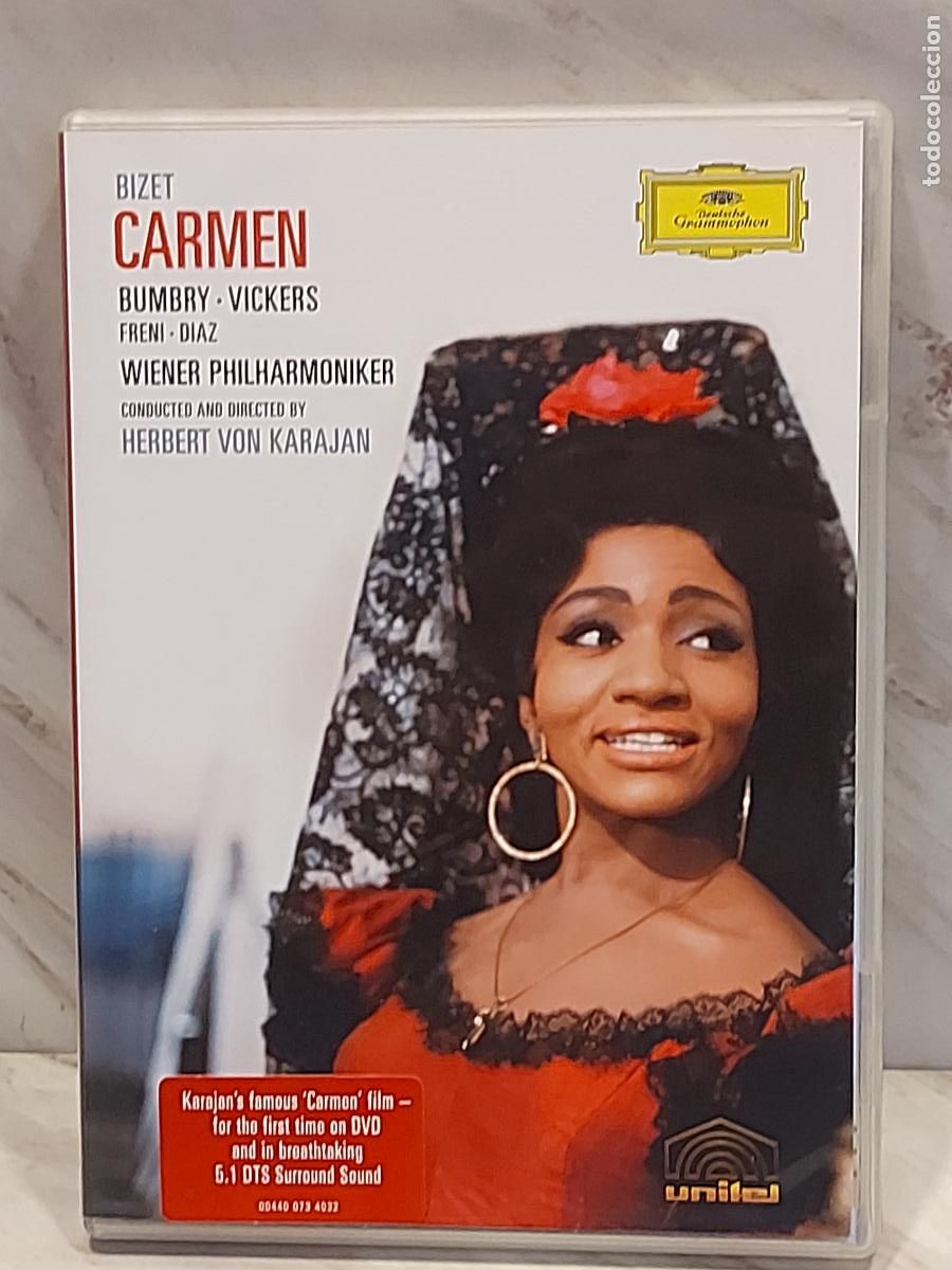 V&iacute;deos y DVD musicales: CARMEN (BIZET) | HERBERT VON KARAJAN | BUMBRY &middot; VICKERS &middot; FRENI | DVD DE LUJO