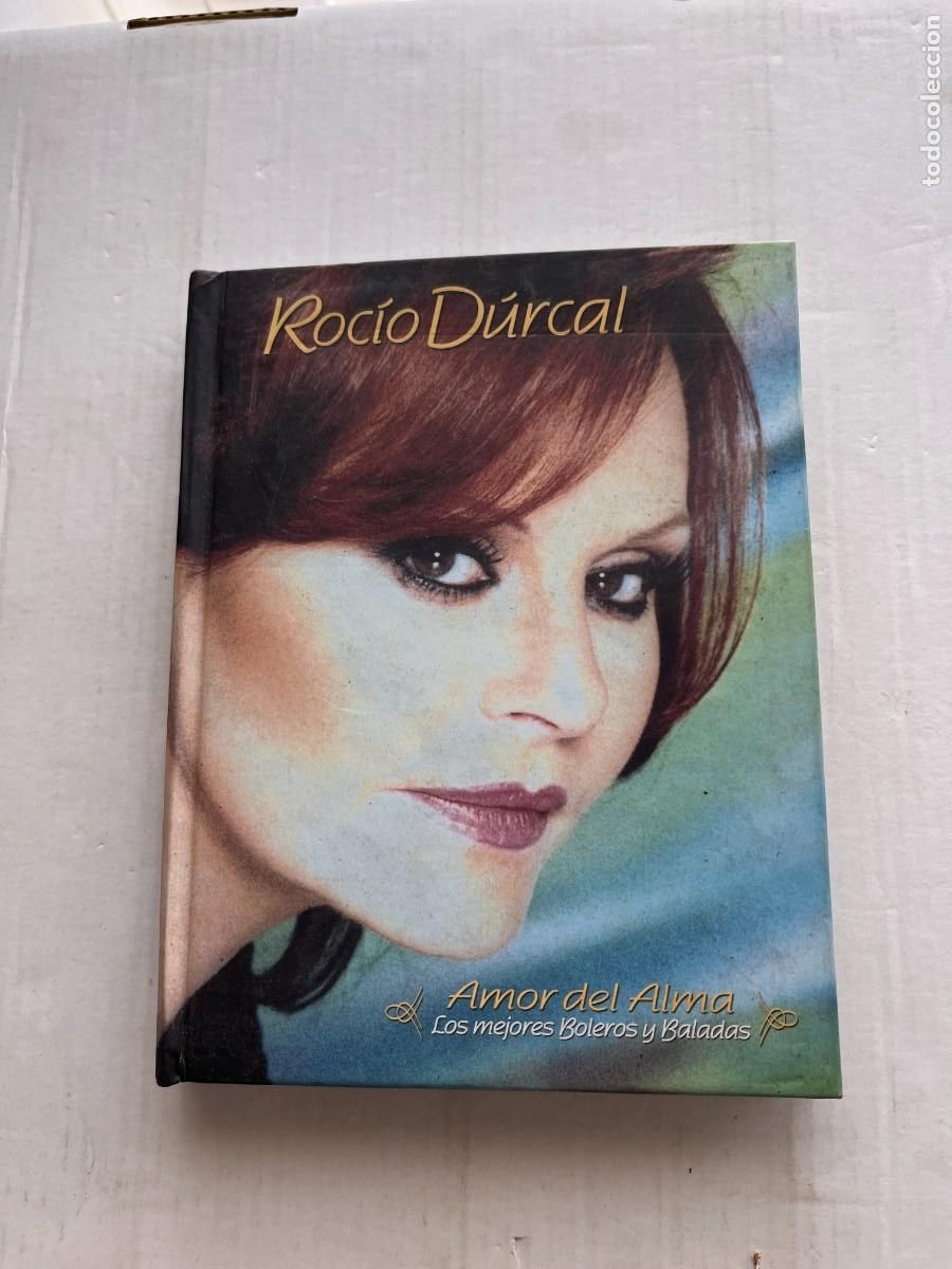 Musikvideos und DVDs: ROCIO DURCAL - AMOR DEL ALMA - MEJORES BOLEROS BALADAS - DVD MUSICAL 3 CDS