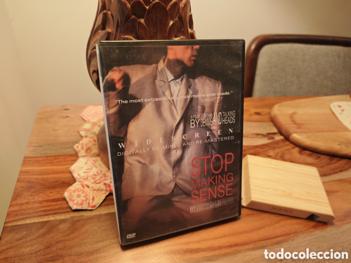 V&iacute;deos y DVD musicales: DVD Stop Making Sense - Talking Heads . Edici&oacute;n Europea 2001