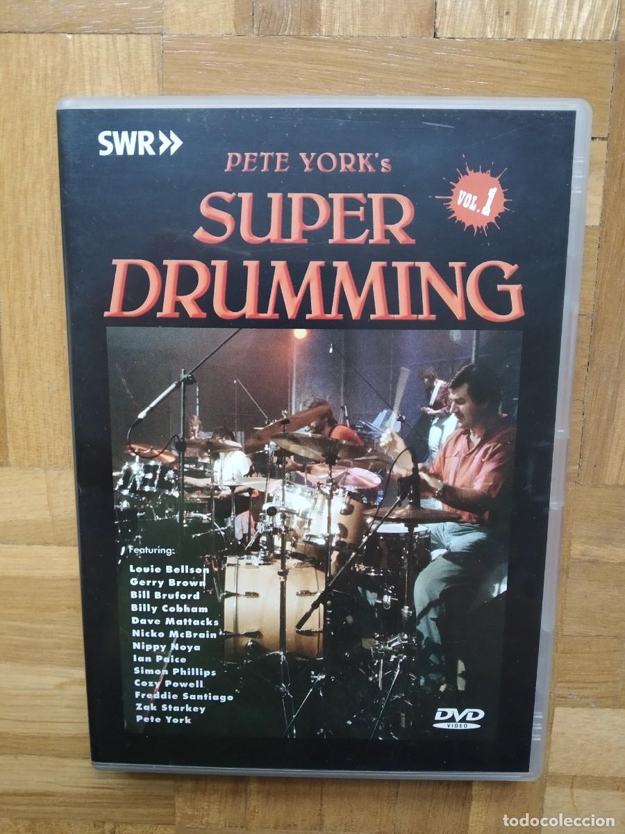 V&iacute;deos e DVD Musicais: DVD PETE YORK' S SUPER DRUMMING LOVIE BELLSON COZY POWELL BILLY COBHAM DAVE MATTACKS IAN PAICE