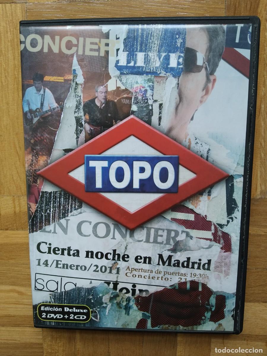 V&iacute;deos e DVD Musicais: 2 DVD + 2 CD TOPO EN CONCIERTO. CIERTA NOCHE EN MADRID VER FOTOS