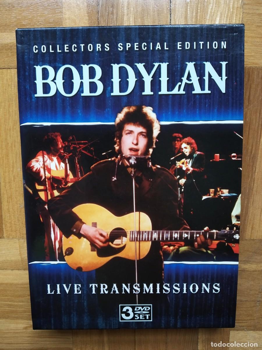 V&iacute;deos e DVD Musicais: 3 DVD BOB DYLAN COLLECTORS SPECIAL EDITION. LIVE TRANSMISSIONS VER FOTOS