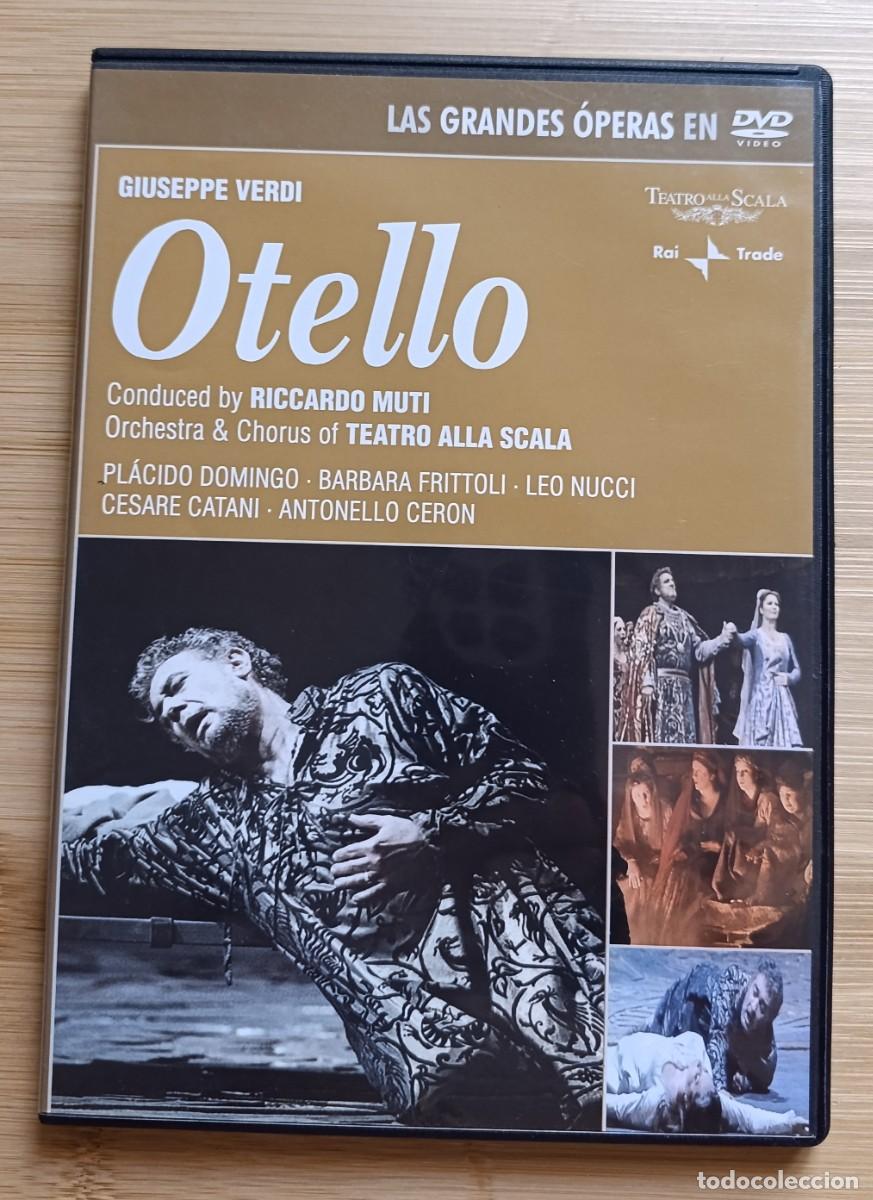 V&iacute;deos e DVD Musicais: DVD Otello Giuseppe Verdi Placido Domingo Riccardo Muti Teatro Alla Scala Milan