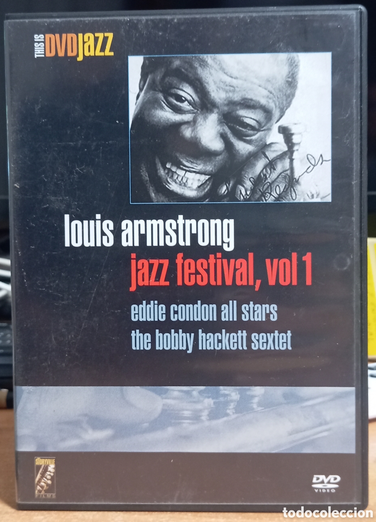 V&iacute;deos e DVD Musicais: DVD JAZZ LOUIS ARMSTRONG JAZZ FESTIVAL