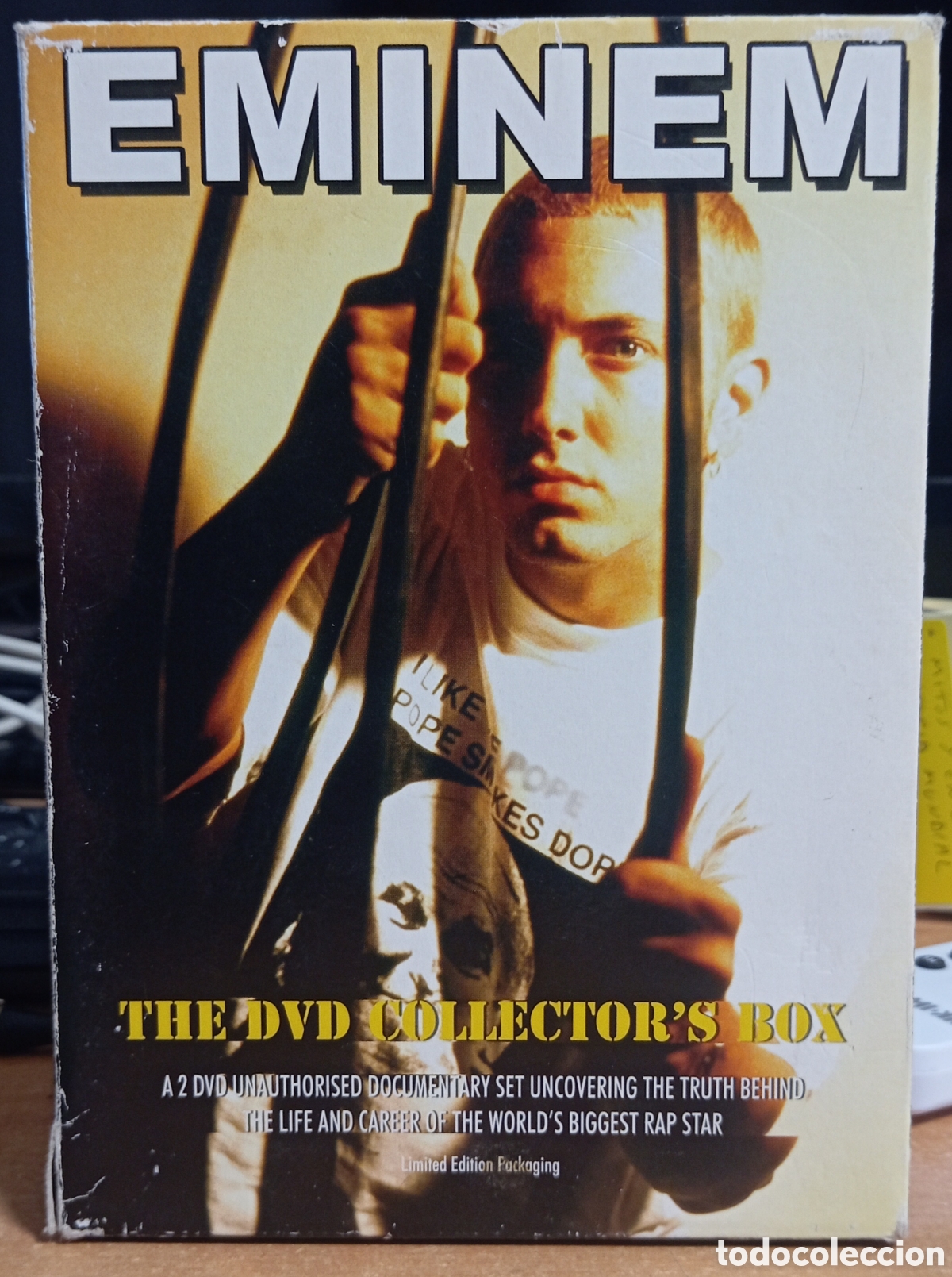 V&iacute;deos e DVD Musicais: DVD EMINEM THE DVD COLLECTORS BOX
