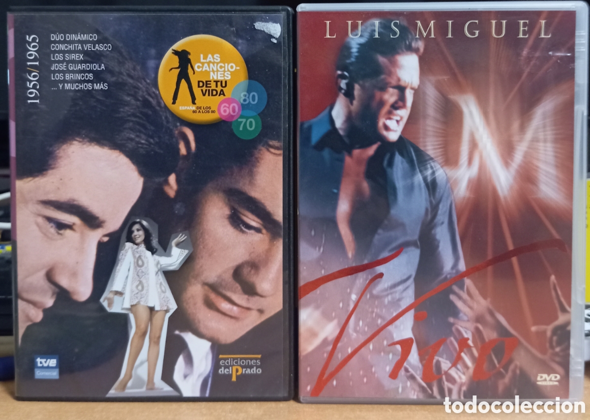 V&iacute;deos e DVD Musicais: DVD LUIS MIGUEL Y CANCIONES A&Ntilde;OS 1956 A 1965