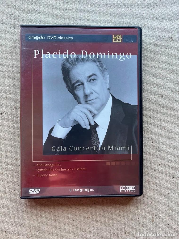 V&iacute;deos y DVD musicales: Gala Concert in Miami / Pl&aacute;cido Domingo / Car&aacute;tula varios idiomas / DVD /