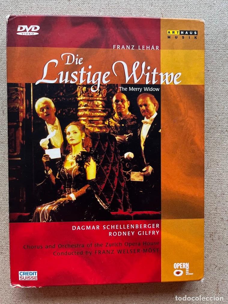 Musikvideos und DVDs: Die Lustige Witwe (La viuda alegre) / Franz Leh&aacute;r / DVD + Folleto /