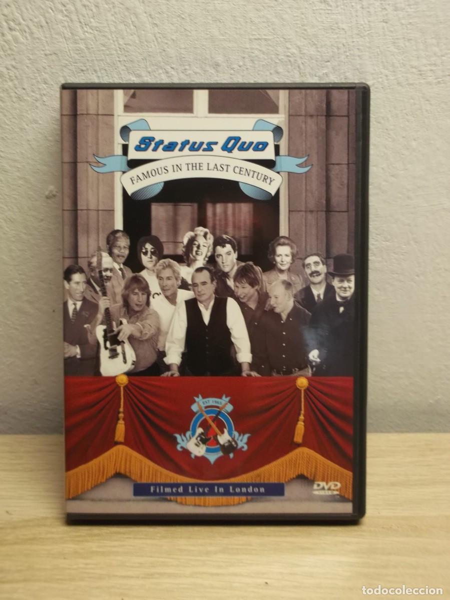 V&iacute;deos y DVD musicales: Status Quo - Famous in the Last Century DVD