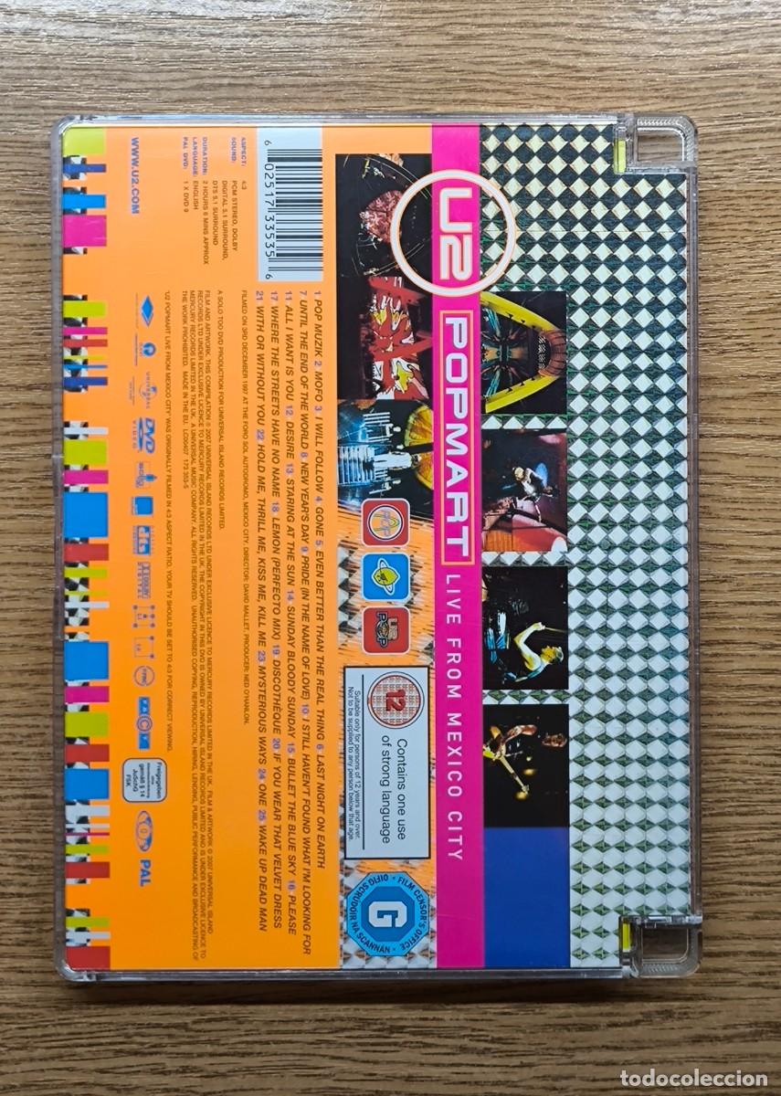 V&iacute;deos y DVD musicales: Lote de ic&oacute;nicos DVS de U2 - Foto 5