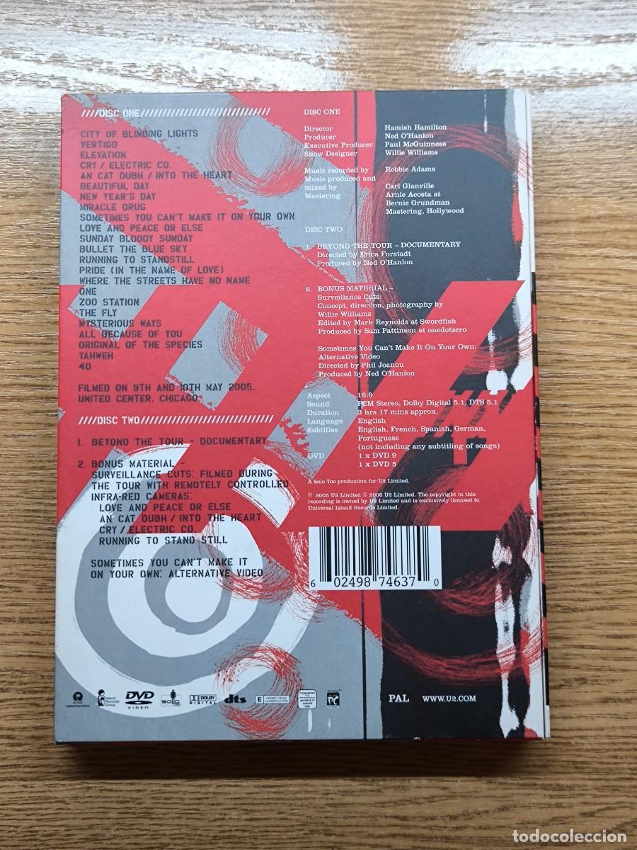 V&iacute;deos y DVD musicales: Lote de ic&oacute;nicos DVS de U2 - Foto 16