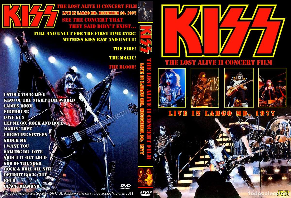 V&iacute;deos y DVD musicales: KISS. ALIVE II IN LARGO. DVD