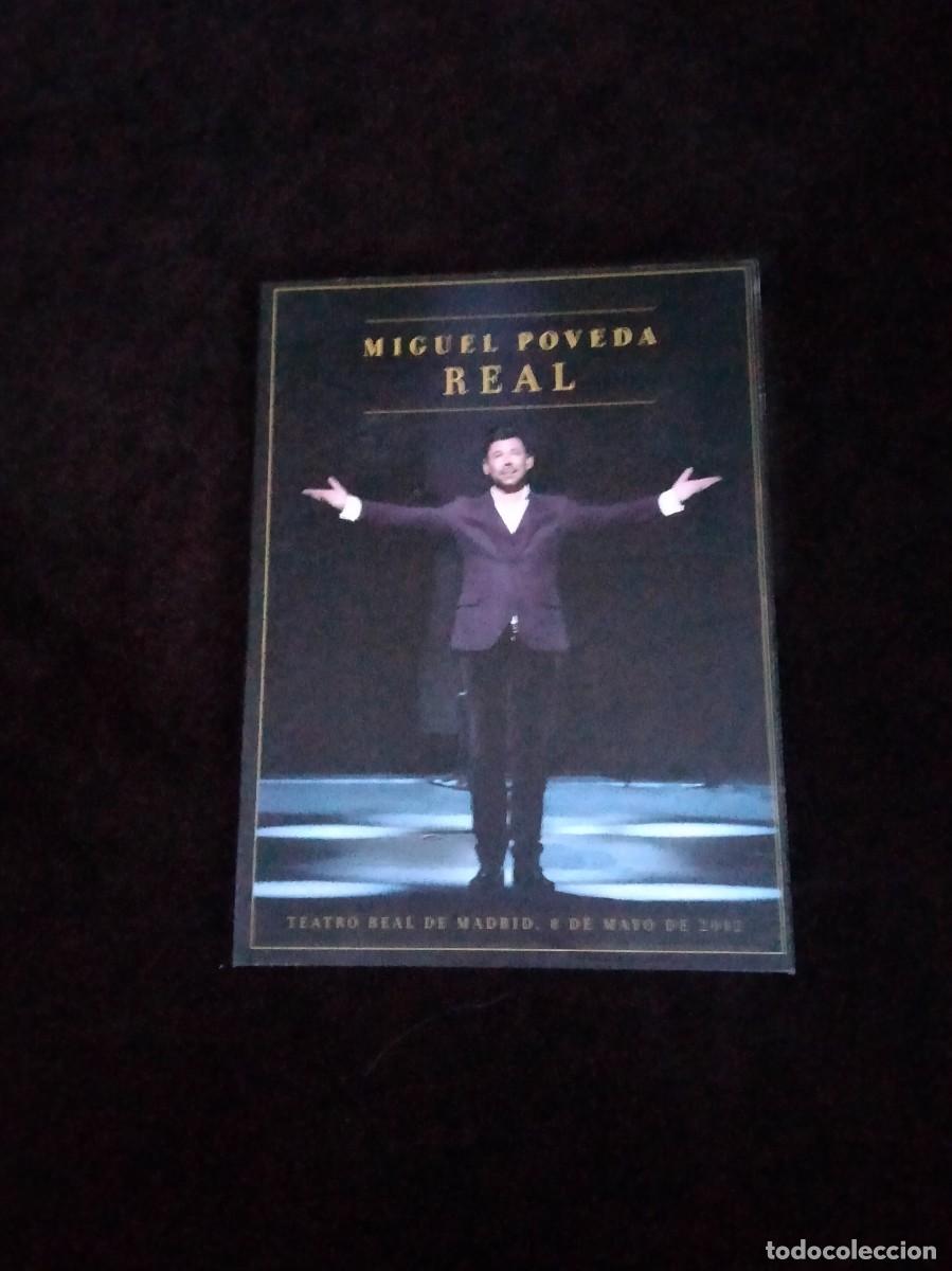 V&iacute;deos y DVD musicales: miguel poveda real - teatro real de madrid 8 de mayo del 2012 - librito + 1 cd + 1 dvd como nuevos