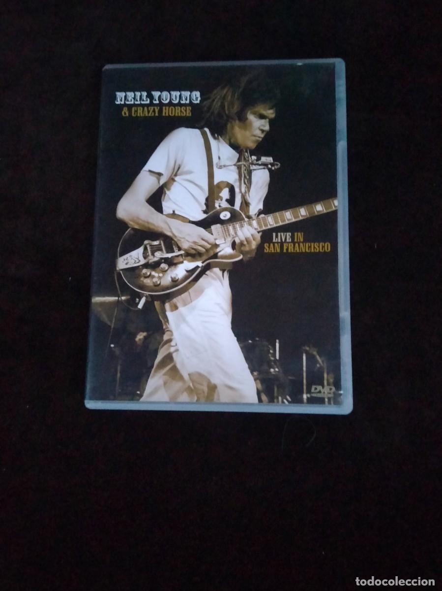 V&iacute;deos y DVD musicales: neil young & crazy horse - live in san francisco - dvd casi como nuevo con librito