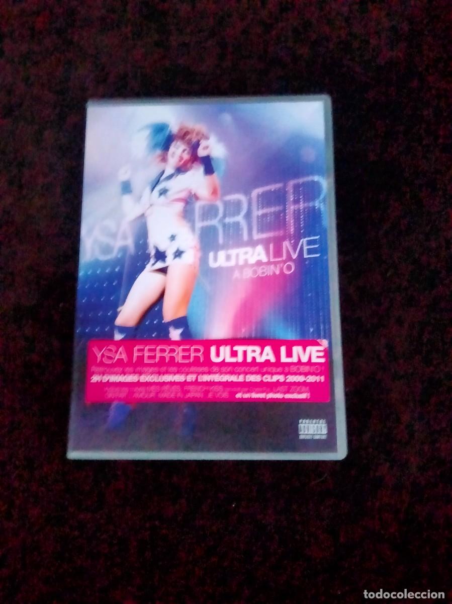V&iacute;deos y DVD musicales: ysa ferrer ultra live - dvd como nuevo con librito