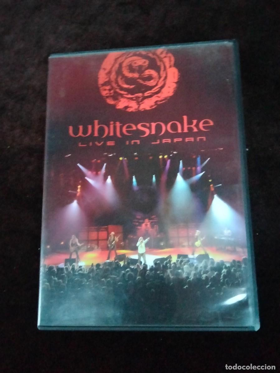 V&iacute;deos y DVD musicales: whitesnake - live in japan - dvd casi como nuevo con librito